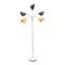 Simple Designs™ 5.6ft. 5-Light Gooseneck White Floor Lamp